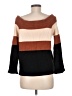 Cozy Casuals Color Block Brown Pullover Sweater Size Med - Lg - photo 2