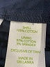 Lilly Pulitzer 100% Cotton Chevron-herringbone Blue Skort Size 2 - photo 4