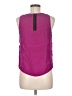 Isabel 100% Silk Pink Sleeveless Silk Top Size M - photo 2