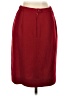 Unbranded Solid Burgundy Formal Skirt Size 4 - photo 2