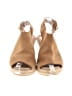 Kanna 100% Leather Tan Wedges Size 6 1/2 - photo 2