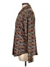 Chico's Design Paisley Brown Long Sleeve Blouse Size Lg (2) - photo 5