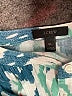 J.Crew 100% Cotton Chevron-herringbone Teal Romper Size M - photo 4