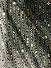 Unbranded Stars Black Cocktail Dress Size L - photo 7