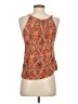 Lucky Brand Orange Sleeveless Blouse Size S - photo 2