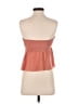 Wilfred 100% Polyester Orange Sleeveless Blouse Size S - photo 2