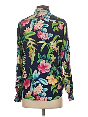 Tommy Bahama Long Sleeve Silk Top (view 2)