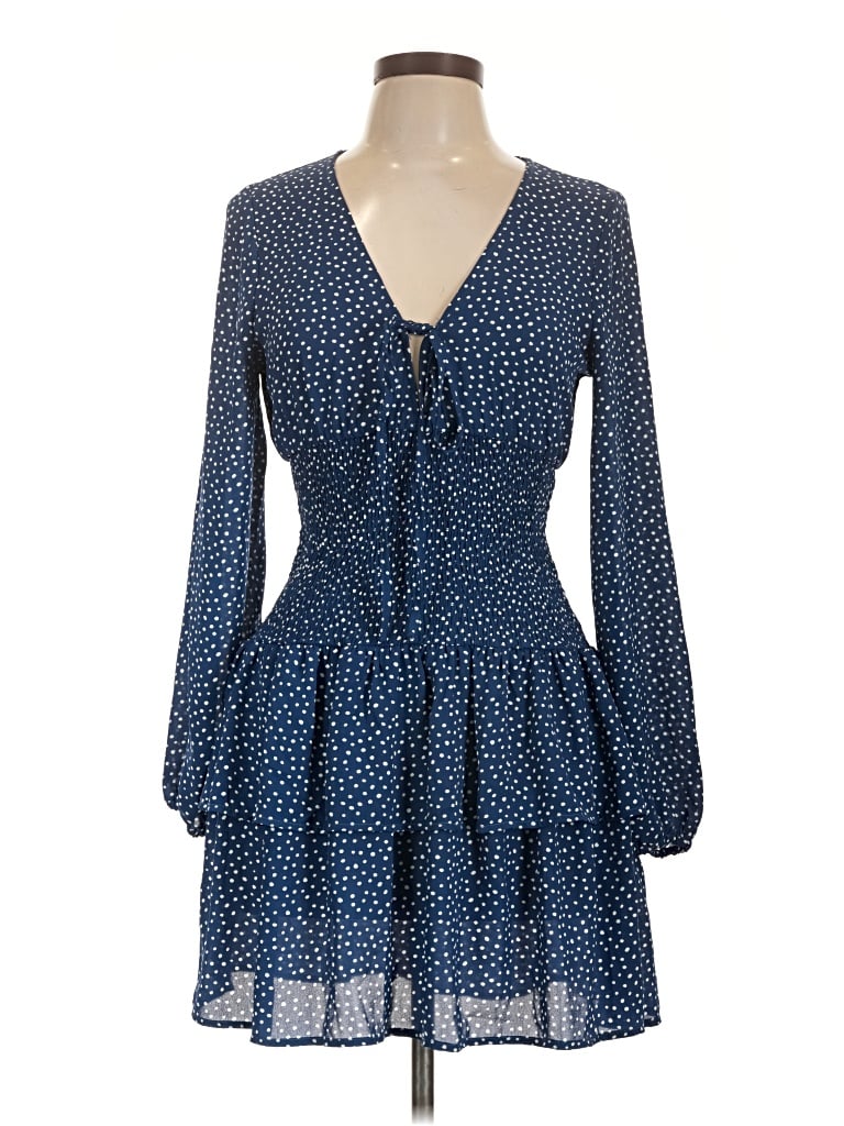Pre-owned Forever 21 Casual Dress In Blue