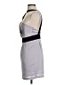 BCBGeneration 100% Polyester Solid Gray Cocktail Dress Size 0 - photo 5