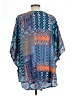 Tolani 100% Modal Blue 3/4 Sleeve Blouse Size L - photo 2