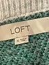 Ann Taylor LOFT Animal Print Silver Pullover Sweater Size XL - photo 7
