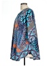 Tolani 100% Modal Blue 3/4 Sleeve Blouse Size L - photo 5