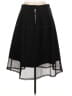 Gerard Darel 100% Polyester Solid Black Casual Skirt Size EU (FR) 42 / US 10 - photo 2