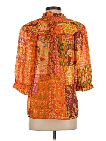 Marie Oliver 3/4 Sleeve Blouse (view 2)