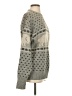 Pendleton 100% Wool Hearts Gray Wool Pullover Sweater Size S - photo 4
