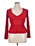 Mi ami 100% Rayon Red 3/4 Sleeve T-Shirt Size XL - photo 1