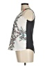 Xhilaration 100% Polyester White Sleeveless Blouse Size M - photo 5