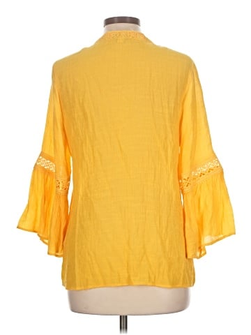 Counterparts 3/4 Sleeve Blouse (view 2)