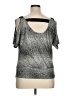 B.wear Metallic Silver Short Sleeve T-Shirt Size XL - photo 2
