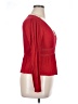 Mi ami 100% Rayon Red 3/4 Sleeve T-Shirt Size XL - photo 4