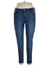 Assorted Brands Solid Blue Jeans Size XL (estimated) - photo 1
