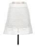 Lulus 100% Cotton White Casual Skirt Size S - photo 1