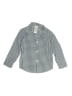 IZOD Checkered-gingham Blue Long Sleeve Button-Down Shirt Size 5 - photo 1