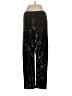 Joan Vass 100% Polyester Stars Black Casual Pants Size M (estimated) - photo 2