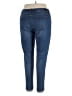 Assorted Brands Solid Blue Jeans Size XL (estimated) - photo 2