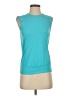 Lija Teal Sleeveless T-Shirt Size S - photo 1