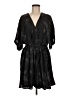 IKKS 100% Polyester Black Casual Dress Size EU (FR) 40 / US 8 - photo 1