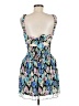 American Threads Floral Blue Cocktail Dress Size M - photo 2