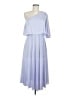 ASOS 100% Polyester Blue Cocktail Dress Size 6 - photo 1