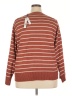 T Tahari Stripes Brown Pullover Sweater Size 3X - photo 2