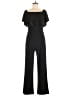 Frank Lyman Design Solid Black Jumpsuit Size 10 - photo 1