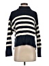 Madewell Stripes Blue Turtleneck Sweater Size XS - photo 1
