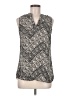 Liberty Love 100% Polyester Gray Sleeveless Blouse Size M - photo 1