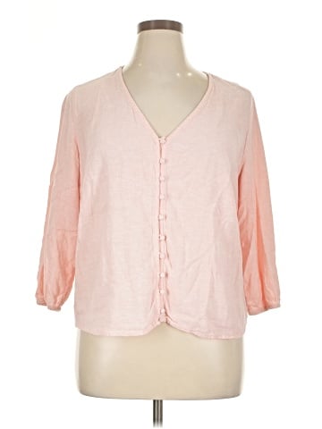 Laura Ashley 3/4 Sleeve Blouse (view 1)