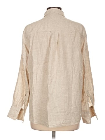 Banana Republic Factory Store Long Sleeve Button-Down Shirt (view 2)