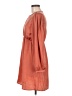 Shein 100% Polyester Solid Orange Casual Dress Size M - photo 5