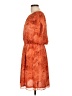 MICHAEL Michael Kors 100% Polyester Paisley Orange Cocktail Dress Size L - photo 5