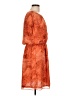 MICHAEL Michael Kors 100% Polyester Paisley Orange Cocktail Dress Size L - photo 4