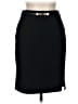 Express Solid Black Formal Skirt Size 6 - photo 1