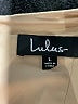 Lulus 100% Polyester Solid Tan Casual Dress Size L - photo 7