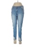 Suzanne Betro Hearts Blue Jeans Size 10 - photo 1