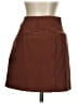 SPANX Solid Brown Casual Skirt Size XS - photo 2
