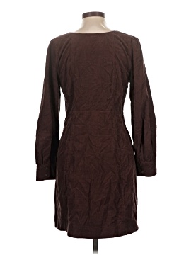 Madewell Corduroy Seamed Long-Sleeve Mini Dress (view 2)