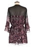 BCBGeneration 100% Polyester Aztec Or Tribal Print Burgundy Romper Size M - photo 2