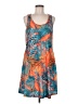 Assorted Brands Tropical Orange Casual Dress Size M - photo 1
