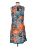 Assorted Brands Tropical Orange Casual Dress Size M - photo 2